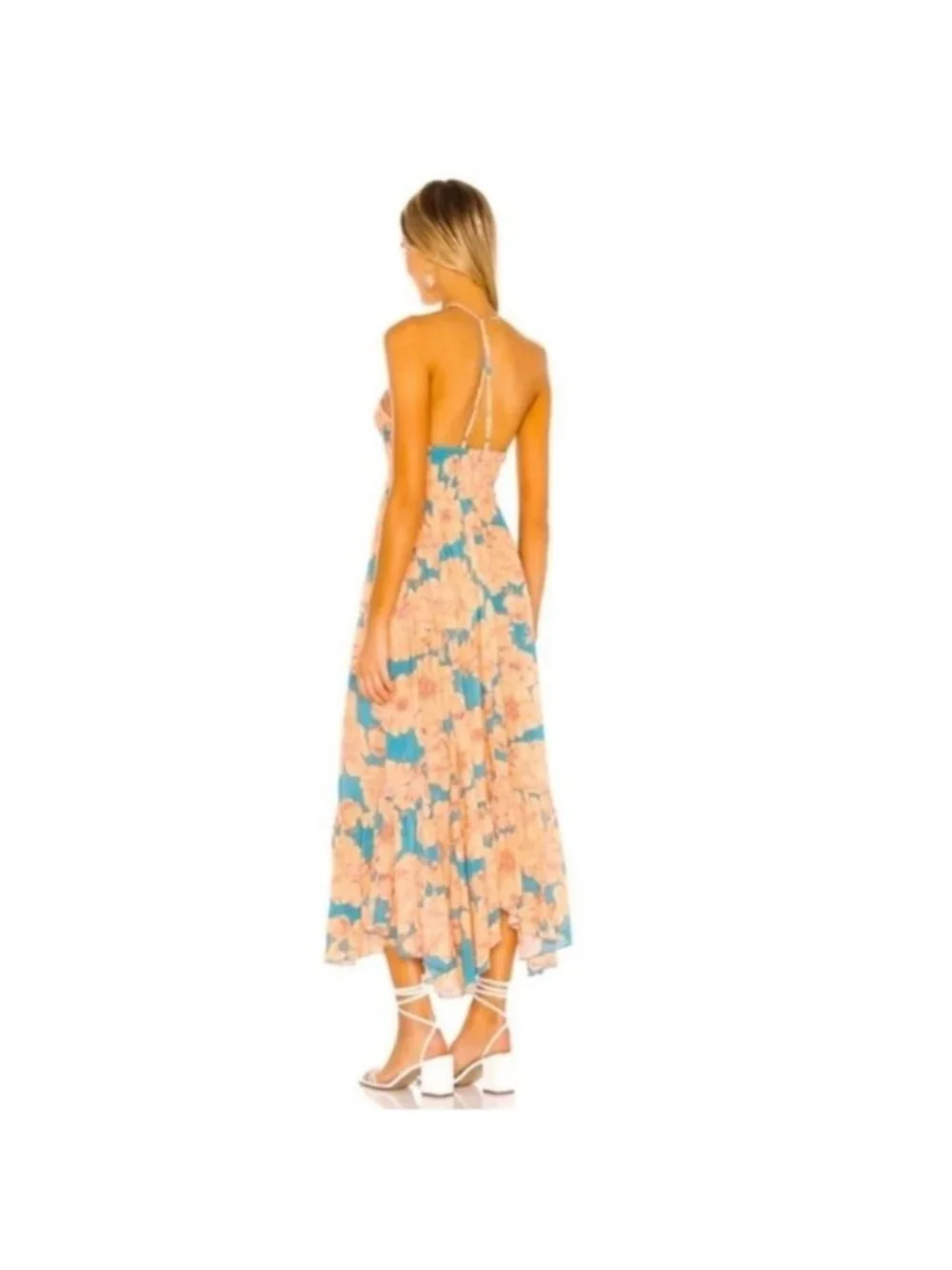 Free People Heatwave Floral Print Maxi Dress XS